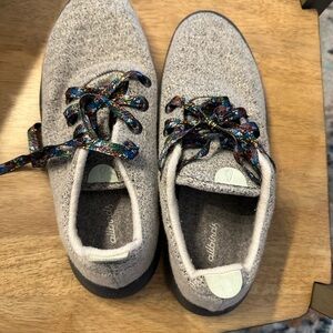Allbirds Gray and Black Sneakers Comfortable Everyday Wear